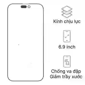 Thay ép kính iPhone 17 Pro Max loại A+