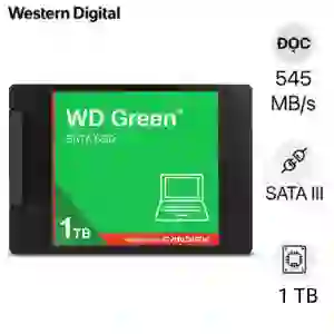 Ổ cứng SSD Western Digital Green SATA 3 1TB