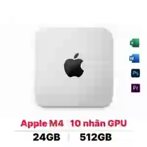 Mac Mini M4 10CPU 10GPU 24GB 512GB 2024 - VN/A Đã kích hoạt