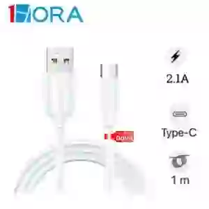 Cáp 1HORA CAB237 USB-A to Type-C 1M