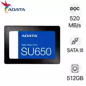 Ổ cứng SSD ADATA SU650 SATA 3 2.5 inch 512GB