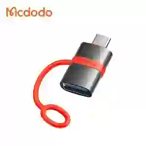 Cổng chuyển OTG MCDODO USB-A to USB-C móc Silicon