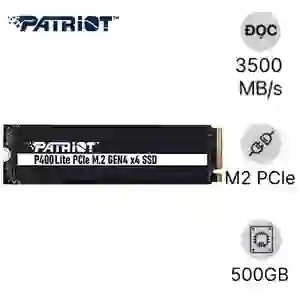 Ổ cứng SSD Patriot P400 LITE M2 PCIe Gen4 x4 500GB