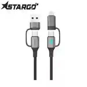 Cáp StarGO 4 trong 1 (C to L, C to Micro) dài 1m AC-CL1