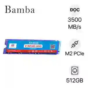 Ổ cứng SSD Bamba M.2 NVME PCIE Gen 4 512GB