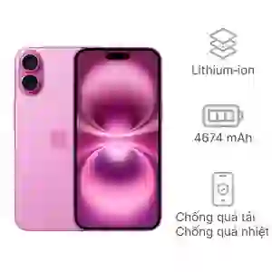 Thay pin iPhone 16 Plus dung lượng chuẩn chính hãng Vmas