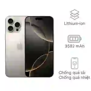 Thay pin iPhone 16 Pro dung lượng chuẩn chính hãng Vmas