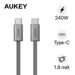 Cáp Aukey CB-DCC242 C-C 240W 1.8M