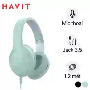 Tai nghe chụp tai Gaming Havit HV-H100D Driver 40mm ( Xả tồn )