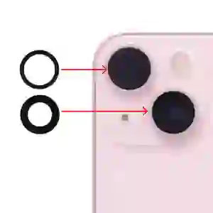 Thay kính camera sau iPhone 13