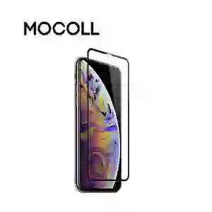 Dán cường lực cho iPhone 11 Pro Max - Mocoll Full Đen Cao Cấp (A21K.001.B)