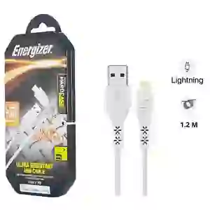 Cáp Lightning Energizer 1.2m - Lifetime Warranty - C41UBLIGWH4  (JC.089.W)