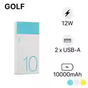 Pin dự phòng GOLF HIVE 10 10.000 mAh