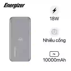 Pin dự phòng Energizer 10.000 mAh tích hợp sạc không dây 10W (QE10007PQ)