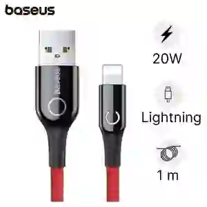 Cáp Lightning 1m có đèn LED tự ngắt Baseus