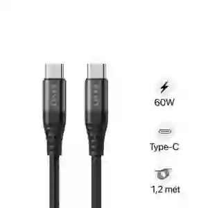 Cáp sạc Havit Type-C to Type-C 60W 1.2m CB6010
