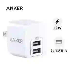 Sạc Anker PowerPort Mini 12w 2 Cổng A2620