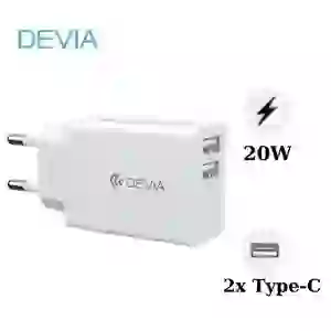 Củ sạc Devia 2 cổng USB Smart Series