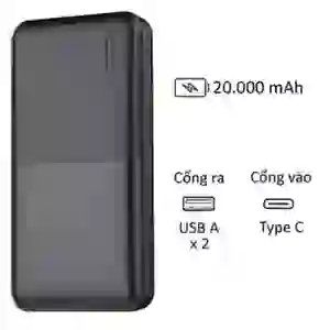 Sạc dự phòng REMAX 20.000 mAh (RPP-136)