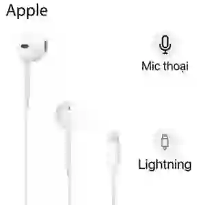 Tai nghe Apple Earpods cổng Lightning chính hãng - MWTY3ZA/A