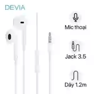 Tai nghe In-Ears Devia Smart Earpods có mic