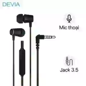 TAI NGHE DEVIA KINTONE SERIES MENTAL ( 3,5MM )