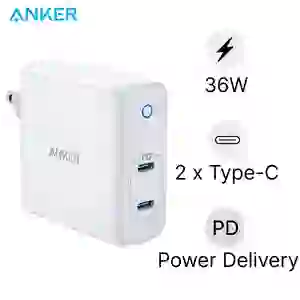 Củ sạc nhanh PD 36W Anker PowerPort III Duo A2628