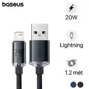 Cáp Baseus Crystal Shine USB-A To Lightning Dài 1.2M
