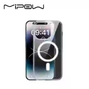 Ốp lưng iPhone 15 Mipow Tempered Glass With Magsafe