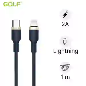 Cáp sạc GOLF USB-C to Lightning 2A GC-71P 1M