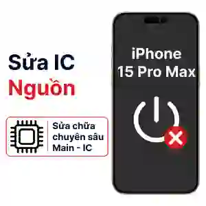 Sửa nguồn iPhone 15 Pro Max