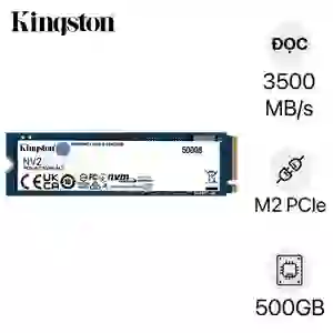 Ổ cứng SSD Kingston NV2 M.2 PCle GEN 4 NVMe 500GB SNV2S - 500G