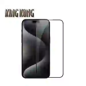 APPLE IPHONE 15 DÁN CHỐNG VA ĐẬP KINGKONG FULL CAO CẤP ĐEN