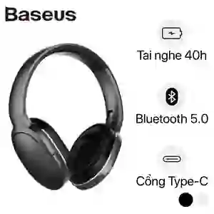 Tai nghe chụp tai không dây Baseus Encok D02 Pro