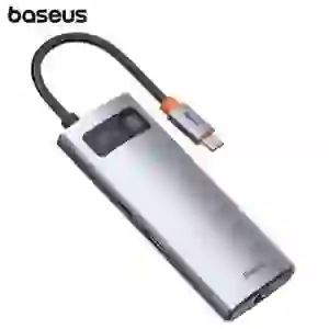Hub Chuyển ĐổI Baseus Metal Gleam Type-C 6 Trong 1