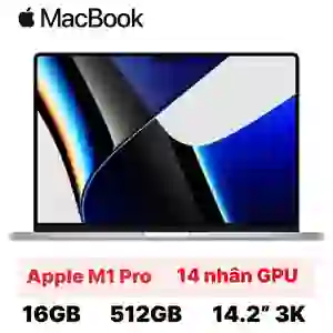 Macbook Pro M1 14" Pro 8 CPU - 14 GPU 16GB 512GB 2021 - Cũ đẹp