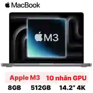 Macbook Pro 14 M3 8GB - 512GB VN/A - Đã Kích Hoạt