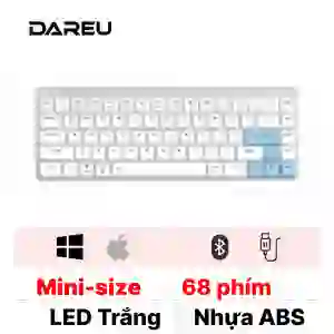Bàn Phím Cơ Không Dây Dareu Ek868 Trắng