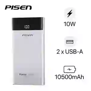 Pin sạc dự phòng Pisen Mr White Power Station 10.500 mAh
