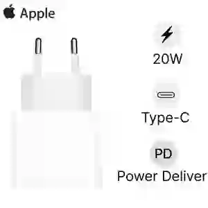 Sạc Apple iPhone 20W Cổng Type-C PD MD3J4ZA/A Chính Hãng