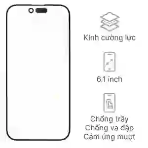 Ép kính iPhone 16