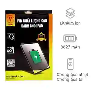 Thay pin iPad Gen 5 9.7 2017 chính hãng Vmas