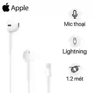 Tai nghe Apple Earpods cổng Lightning chính hãng - MWTY3ZA/A
