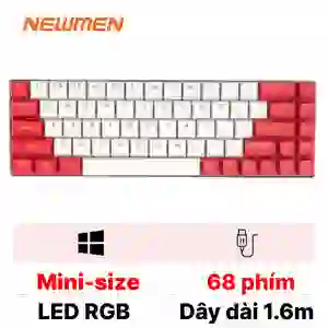 Bàn phím cơ không dây Newmen GM680