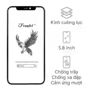 Ép kính iPhone X chính hãng Feaglet