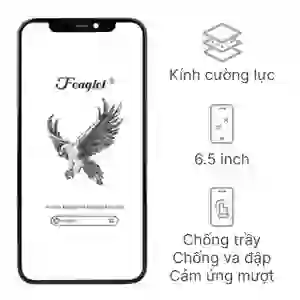 Ép kính iPhone Xs Max chính hãng Feaglet