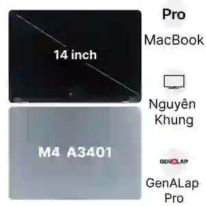 Thay màn hình MacBook Pro M4 Pro/ M4 Max 2024 14 inch A3401 nguyên khung chính hãng GenALap Pro