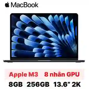 Macbook Air M3 13 inch 8CPU 8GPU 8GB 256GB 2024 - Cũ trầy xước