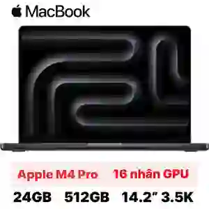 MacBook Pro M4 14" 2024 24GB 512GB Chính hãng - Đã kích hoạt