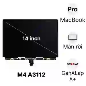 Thay màn hình MacBook Pro M4 2024 14 inch A3112 màn rời chính hãng GenALap A+